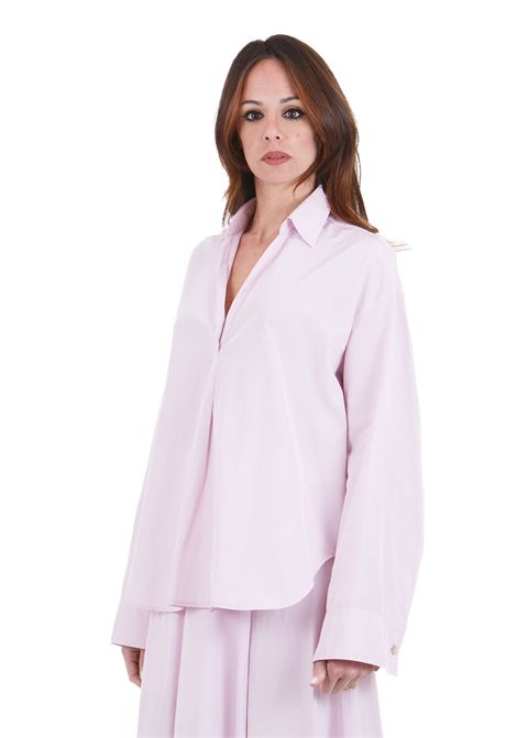 Camicia a polo in taffetà FORTE FORTE | Camicie | 13572MYSHIRT2064